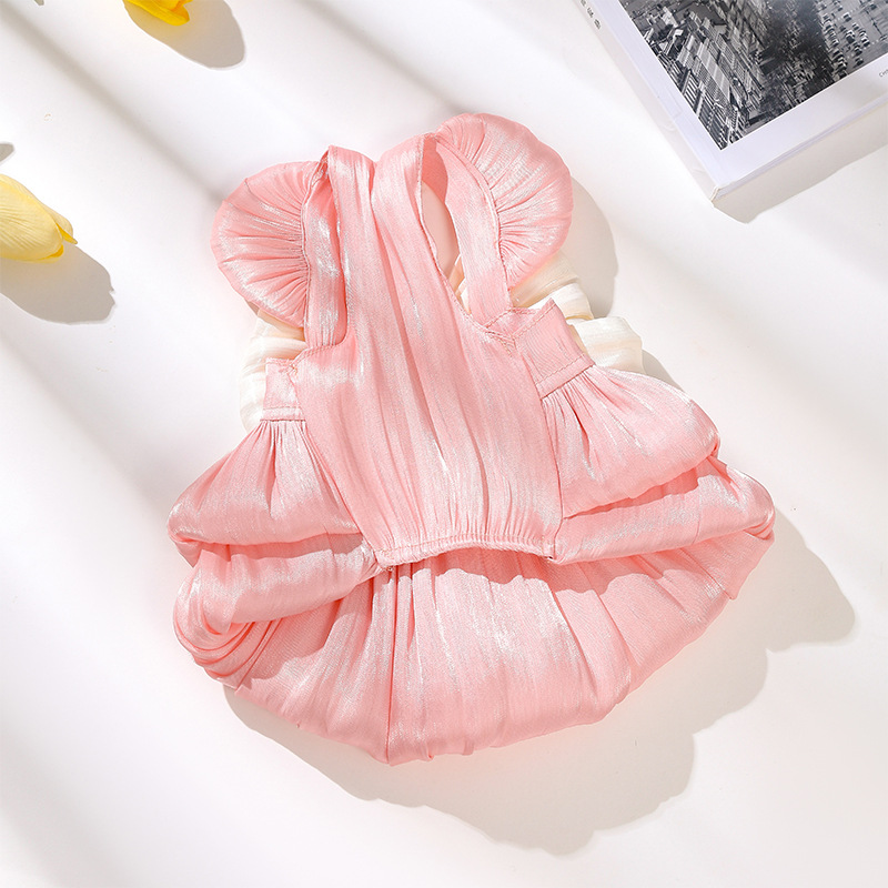 Baby Cat Princess Dress Cloth  - Baby Clothing Yarn ulasan dan harga