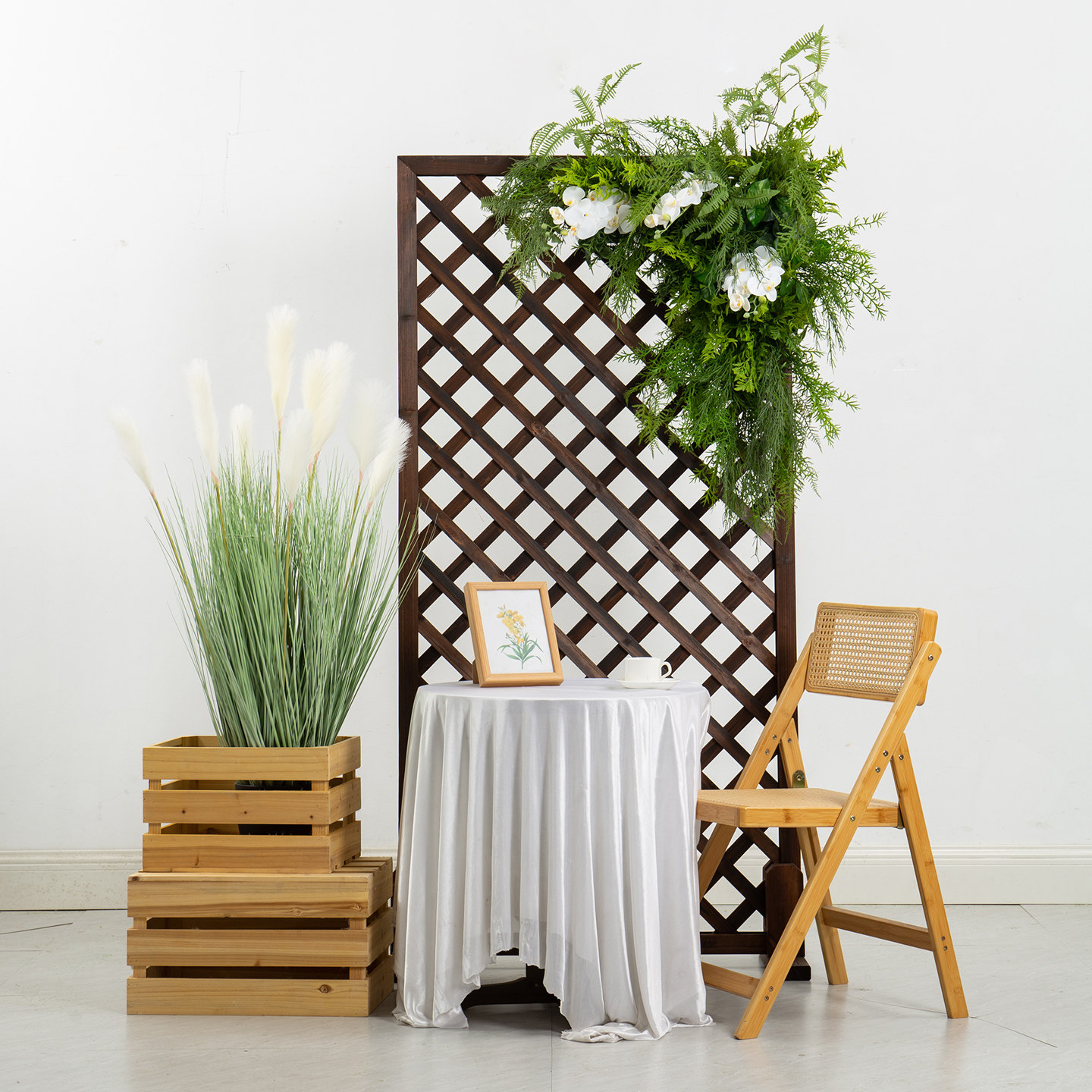 CX simulation flower art wall  - Baby Shop Clothing ulasan dan harga