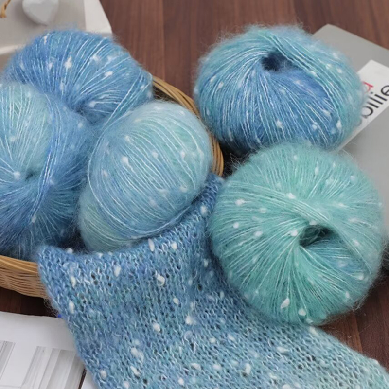 Alpaca Mohair Yarn Crochet 150 - Baby Clothing Yarn ulasan dan harga