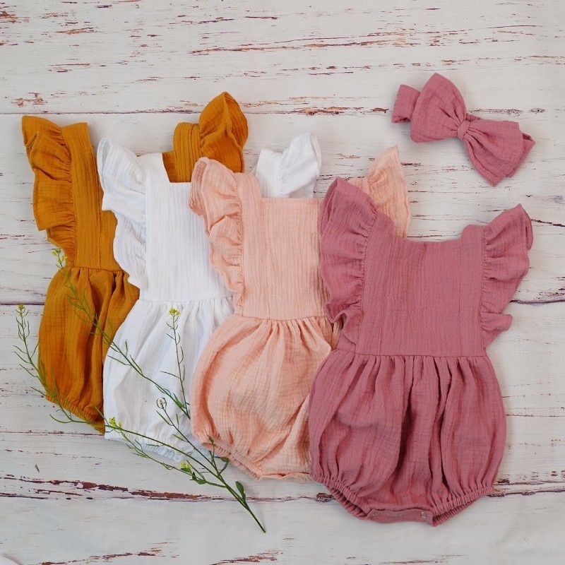 Organic Cotton Baby Girl Cloth - Baby Clothing Organic Cotton ulasan dan harga