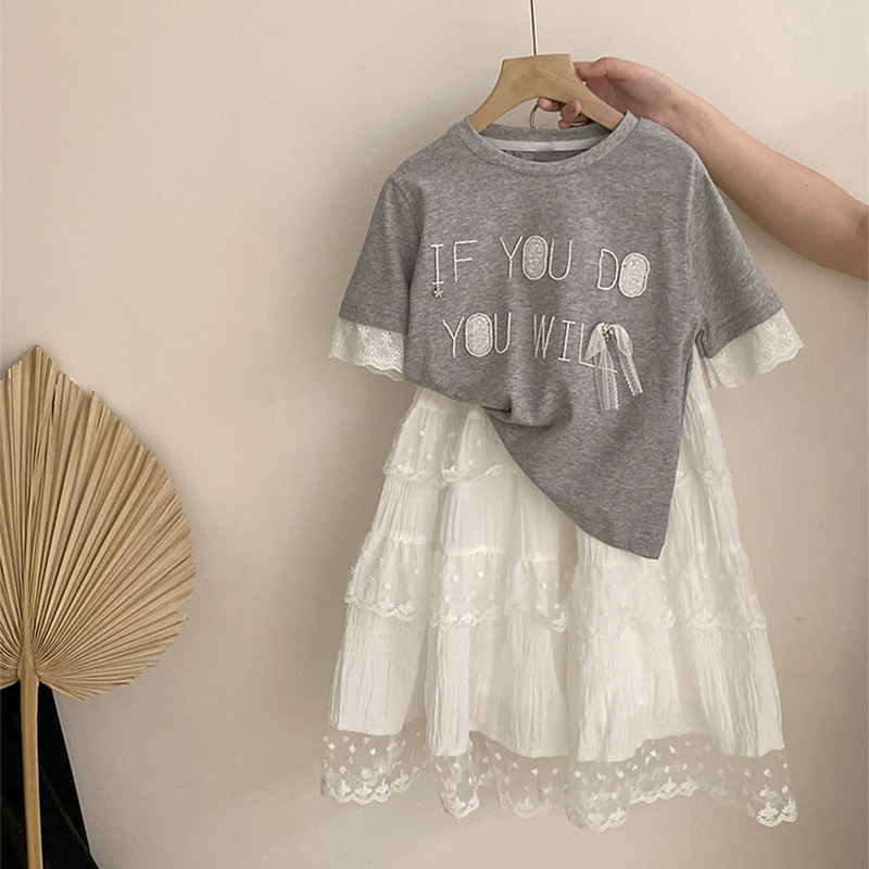 Girls Suit 2025 Summer New Chi - Baby Clothing Yarn ulasan dan harga