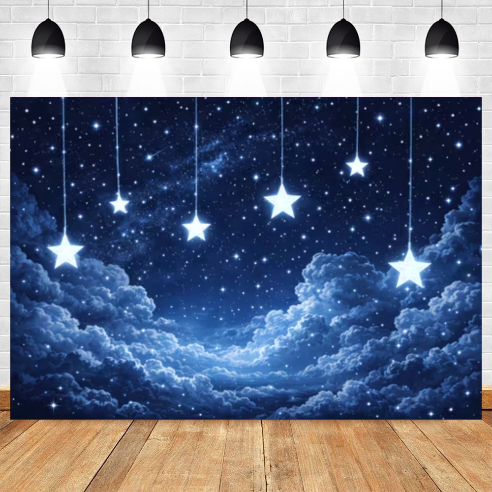 Night Starry Sky Theme Party D - Baby Clothing Night ulasan dan harga