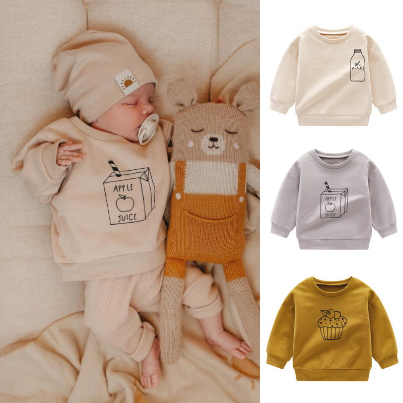 Baby Fashion Sweatshirts O-nec - Baby Clothing Organic Cotton ulasan dan harga
