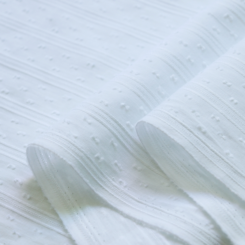 50cm*147cm White Cotton Jacqua - Baby Clothing Organic Cotton ulasan dan harga
