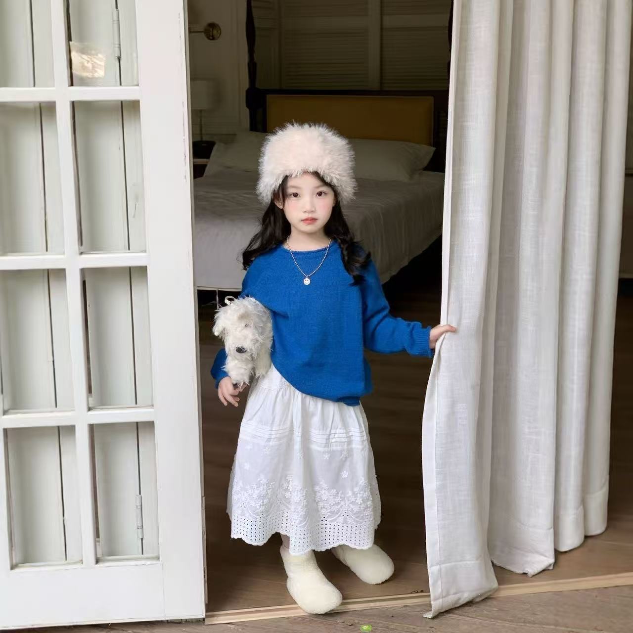 Spring Autumn Baby Girls Knitt - Baby Clothing Jumpers ulasan dan harga
