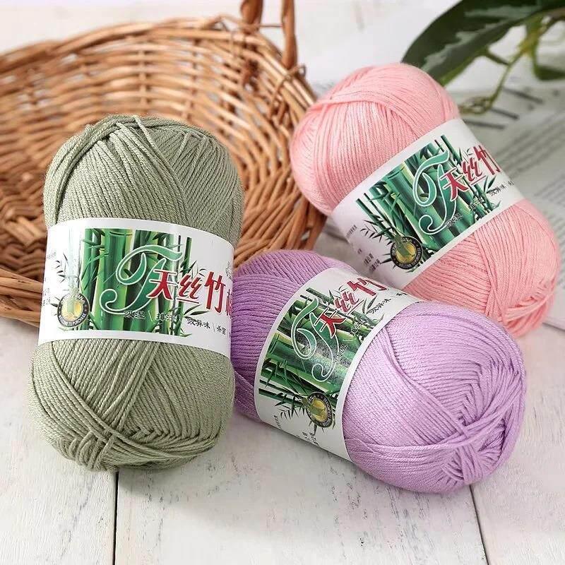 Pure Cotton Fine Yarn Bamboo C - Baby Clothing Yarn ulasan dan harga